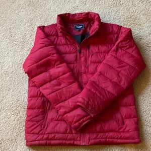 BASS Mens down feather puffy jacket